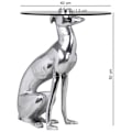 Miniatyrbillede 2 af 8: Rootz Dog Sidebord - Sideborde - Dekoration - Design - Billede - Aluminium - Sølv