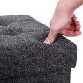 Miniatyrbillede 4 af 6: Rootz Hocker - Hocker med opbevaringsplads - Hockers - Hockers og fodskamler - Mørkegrå