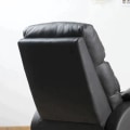 Miniatyrbillede 5 af 7: Rootz Lænestol - Hvilestol - Tv-stol - Sofastol - Hjørneskrivebord med CPU-stativ - Justerbar - Ergonomisk - Kunstlæder - Stål - Brun - 75 x 92 x 99 c