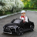 Pikkukuva 2 / 6: Rootz lasten sähköauto - Lasten auto - Lasten ajoneuvo - Sähköauto - Musta - 106 x 43 x 44 cm