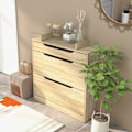 Miniatyrbillede 4 af 7: Rootz Shoe Cabinet - Storage Unit - Entryway Organizer - Justerbar design - 89L x 23W x 96H cm