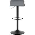 Miniatyrbild 6 av 9: Rootz Barpall - Kökspall - Bänkpall - Ergonomisk sittplats - Stomme i konstläder/metall - Justerbar höjd - 38,5 cm x 39 cm