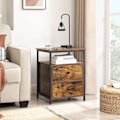 Miniatyrbillede 6 af 9: Rootz Sengebord - Sidebord - Industrielt - 45 x 45 x 60 cm