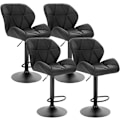Miniatyrbild 1 av 10: Rootz Barpall - Bänkpall - Justerbara barstolar - Ergonomisk design - Slitstarkt konstläder - Stabil metallbas - 94cm-116cm x 60cm-82cm