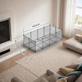Miniatyrbillede 2 af 6: Rootz Small Animal Enclosion - Playpen - Guinea Pig Hence - Easy Assembly - 143 cm x 73 cm x 46 cm