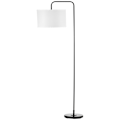 Miniatyrbild 1 av 7: Rootz Floor Lamp - vardagsrumslampa - Robust metallbas - Mysig atmosfär - 64 x 38 x 163,5 cm svart