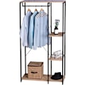Miniatyrbillede 6 af 7: Rootz multifunktionelt tøjstativ - Organizer - Garderobestativ - Rigelig opbevaring - Holdbar og stabil - Nem montering - 90 cm x 40 cm x 167 cm
