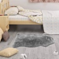 Miniatyrbild 6 av 8: Rootz Eco lammskinnsmatta - Naturlig pälsmatta - Plyschullsmatta - Lyxig komfort - Miljövänlig - Mångsidig stil - Olika storlekar tillgängliga