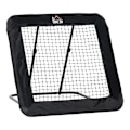 Pikkukuva 1 / 10: Rootz Football Rebounder Net - Football Rebounder - Harjoittelupallo - Taitettava takapotku - Maalin palautus - Säädettävä 5 askeleella - Teräs - Must