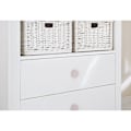 Miniatyrbillede 8 af 11: Rootz Nursery Set 'Florentina' - Cot Bed - Changing Unit - Convertible Design - Dimensioner: COT 146x76x85cm, skiftende enhed 130x77x101cm, garderobe