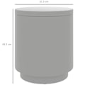 Miniatyrbillede 3 af 11: Rootz udendørs sidebord - køligere isspand - grå beton - holder drinks kølet - Ø37,5 x 43,5 timer cm