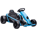 Pikkukuva 10 / 10: Rootz Electric Drift Go-Kart - sininen - Speedy Drifting - Torvi ja musiikki - Turvallinen ja mukava - 115 cm x 77 cm x 54 cm