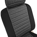 Miniatyrbild 3 av 4: Rootz Auto Seat Protector - Bilkuddfodral - Fordonsstolsskydd - Automotive Upholstery Guard - Grå - 13,1 x 10,2 x 2,9 tum
