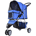 Miniatyrbillede 1 af 11: Rootz Hundevogn - Blå - Stof, Nylon', Jern - 29,53 cm x 17,72 cm x 38,19 cm