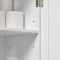 Miniatyrbillede 7 af 8: Rootz Vask Underskab - Badeværelsesvask - Opbevaringsskab - Magnetisk låsning - Justerbar hylde - MDF Konstruktion - 60cm x 60cm x 30cm