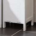 Miniatyrbillede 9 af 9: Rootz Badeværelse Opbevaringsskab - Brugsskab - Organizer - MDF Materiale - 30cm x 145cm x 30cm. Ideel til vasketøj, håndklæder og tilbehør