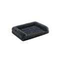 Pikkukuva 1 / 7: Rootz-pehmoinen koiransänky - Tummanharmaa lemmikkimatto - Memory Foam - Ortopedinen tyyny - 106cm x 80cm x 23cm - Kevyt 3,1kg