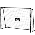 Miniatyrbillede 1 af 7: Rootz Fodboldmål - Fodboldnet - Metalramme - Holdbar og hurtig opsætning - 186L X 62W X 123H CM - Sort hvid