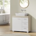 Miniatyrbillede 2 af 6: Rootz Sink Cabinet - Badeværelsesskab - Vanity Cabinet - 3 store skuffer - MDF - 30x70x64cm