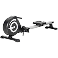 Miniatyrbillede 1 af 10: Rootz foldbar romaskine - Magnetisk modstand - Hjemmetræningsudstyr - LCD-skærm - Justerbart sæde - 185 cm x 58 cm x 57 cm