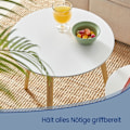Miniatyrbild 2 av 6: ROTZ SIDA TABLE SET - Round Sofa Table - Minimalistisk skandinavisk stil - Modern & elegant - Förenar skönhet och funktionalitet - Uppsättning av 2 ta