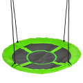 Pikkukuva 1 / 6: Rootz Lasten keinu - Pesäkeinu - Säänkestävä - Jopa 100 kg - Pituussäädettävät köydet - Vihreä - Ø110cm x 170cm