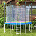 Miniatyrbillede 7 af 7: Rootz Erstatningskantbetræk til trampoliner - Trampolinkantpolstring - Vandtæt - Rivefast - Gul + Pink + Grøn + Blå - Ø244 x 30H cm