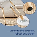Miniatyrbild 4 av 6: ROTZ SIDA TABLE SET - Round Sofa Table - Minimalistisk skandinavisk stil - Modern & elegant - Förenar skönhet och funktionalitet - Uppsättning av 2 ta