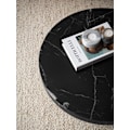 Miniatyrbillede 5 af 6: Rootz Round sofabord - Moderne bord - sort look -bord - Anti -slip -funktion - 60 cm x 60 cm x 30 cm