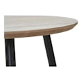 Miniatyrbild 3 av 4: Rootz Aalst soffbord - Modernt bord - Minimalistiska möbler - Elegant design - Ø55x45 cm
