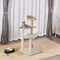Miniatyrbillede 2 af 11: Rootz Kradsestolpe Kat - Beige - Spånplade - 19,68 cm x 19,68 cm x 39,37 cm