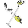 Miniatyrbillede 1 af 11: Rootz Manuel Cykeltræner - Motionscykel - Magnetisk træning Xbike - Trænings Xbike - Gul/Hvid - 43 x 97 x 109 cm