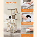 Miniatyrbild 3 av 7: Rootz Cat Tree - Skrapstolpe - Kattträd med plattformar - Cat Climbing Tree - Cat Activity Tree - Cat Play Tree - Modern Cat Tree - Cat Tree House - S