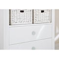 Miniatyrbillede 7 af 11: Rootz Nursery Set 'Florentina' - Cot Bed - Changing Unit - Convertible Design - Dimensioner: COT 146x76x85cm, skiftende enhed 130x77x101cm, garderobe