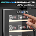 Miniatyrbild 4 av 10: Rootz Wine Kylskåp - Dryck Kylskåp - Wine Cooler - LED Display - 45.1x53.8x79.8cm - 41 flaskkapacitet
