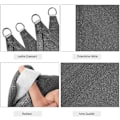 Miniatyrbillede 4 af 10: Rootz Sun Sail Shade Canopy - UV-beskyttelse - Rivefast - Nem installation - HDPE-stof - 180g/m² - Grå - 3 øjer - 1,5 m reb - 180 cm x 180 cm