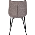 Miniatyrbild 5 av 9: Rootz Set med 4 matstolar - Köksstolar - Moderna sittplatser - Slitstark metallram - Ergonomisk komfort - Enkel montering - 46 x 40,5 cm sits
