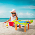 Miniatyrbillede 6 af 7: Rootz Children's Game Table - Sandbox Table - Sand And Water Play Table - Mud Table - Beach Toys - Sand Toys - Accessories -99.5 x 49 x 48 cm