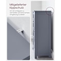 Miniatyrbillede 7 af 10: Rootz Mørkegrå Badeværelsesskab - Opbevaringsorganisering - MDF-møbler - Rummelige skuffer - Justerbar hylde - 30cm x 55cm x 82cm