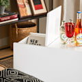 Miniatyrbillede 8 af 8: Rootz Sofa Skavskab - Opbevaringsenhed - Arrangør - Rumbesparende design - MDF -materiale - 30x60x60cm
