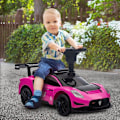 Miniatyrbillede 2 af 6: Rootz Maserati GT2 Ride-On Car - Rutebil til børn - Bobby Car - Stille hjul - 65L x 29W x 37H cm