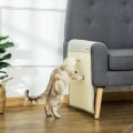 Miniatyrbillede 2 af 7: Rootz Ridsemåtte - Ridsebeskyttelse Sofa Sisal Ridsetæppe Til Kat - Lænestolssofa - Katte Ridsemåtte - Beige + Grå - 130 x 45 x 0,3 cm