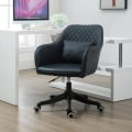 Miniatyrbillede 6 af 11: Rootz Massage Kontorstol - Grå - Læder, Skum, Nylon - 21,65 cm x 25,59 cm x 31,1 cm