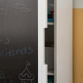 Pikkukuva 2 / 5: Rootz Design Lasten säilytysarkkukaappi taululla - Lasten kirjahyllyn kirjahylly