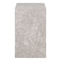 Pikkukuva 2 / 2: Rootz Prahan sivupöytä - moderni sivupöytä - minimalistinen aksenttitaulukko - marmorin ulkoasu - 30x30x50cm