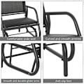 Miniatyrbillede 4 af 10: Rootz gyngestol - Havehave - Stol Relax Stol - Havegynge - Sort - 75 x 66 x 85 cm