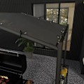 Pikkukuva 7 / 7: Rootz Grill Teltta - BBQ-paviljonki - Grillikatto - Säänkestävä - Maapiikit - Sivutaskut - Teräs-polyesteri - Tummanharmaa - 277 X 149 X 230 cm
