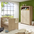 Miniatyrbillede 3 af 3: Rootz Children's Bed - Modern Youth Bed - Adjustable Frame - Versatile Design  - Oak Sägerau - 143x83x78cm