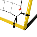 Miniatyrbillede 4 af 7: Rootz Soccer Goal - Soccer Net - Soccer Rebounder Goal - Rebound Wall Net - Soccer Rebound Wall - Gul/Sort - 184 x 63 x 123 cm