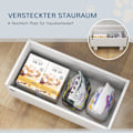 Miniatyrbillede 6 af 11: Rootz Elevated Dog Feeding Station - Pet Feeder - Dog Bowl Stand - Fremme sund spisning - 50 cm x 24 cm x 22 cm - Opbevaring og langsom feedermåtte, h